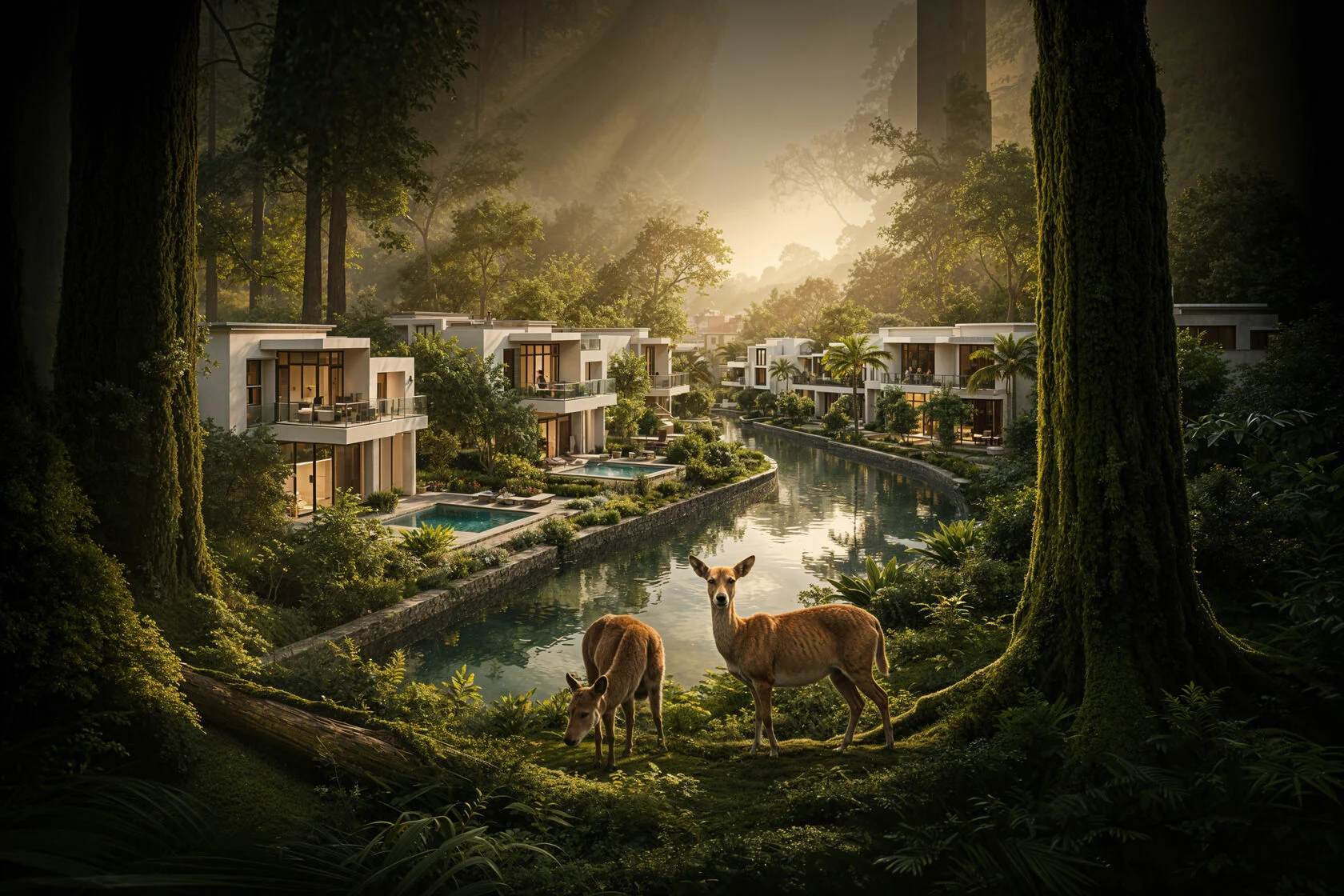 فيلا تلال بن غاطي - نهارية